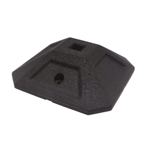 Kora 350mm Rubber Square Foot for 41x41mm Channel
