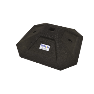 500mm Rubber Square Foot for 41x41mm Channel