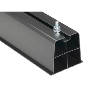 Mounting Block 450mm Black 450kg Capacity