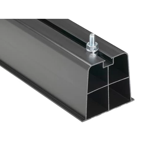 Mounting Block 450mm Black 450kg Capacity