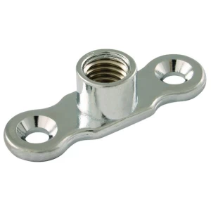 Chrome Back Plate M10 Female Thread
