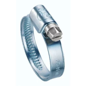 2X BZP Hose Clips 45-60mm