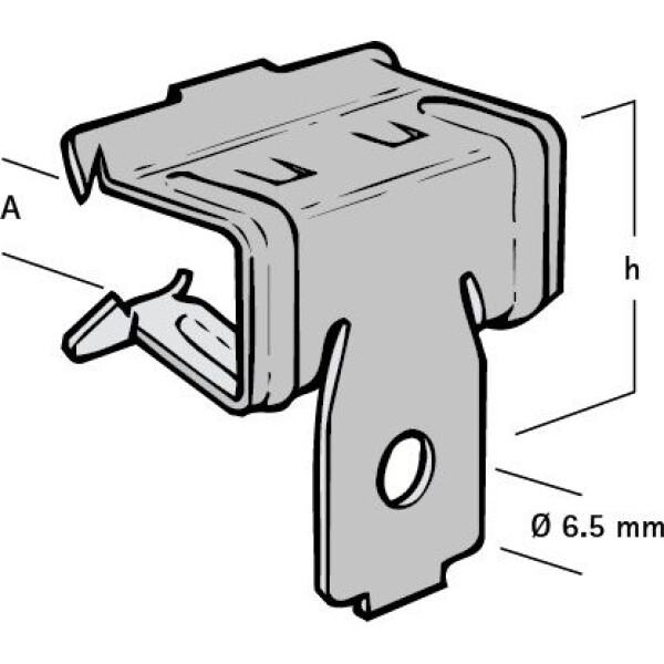Britclip Beam Flange Clip 10-16mm - Image 2