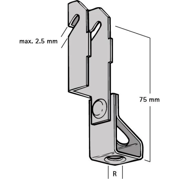 Britclip Z-Purlin Rod Hanger M10 - Image 2