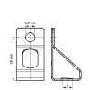 Britclip Threaded Rod Hanger - Image 2