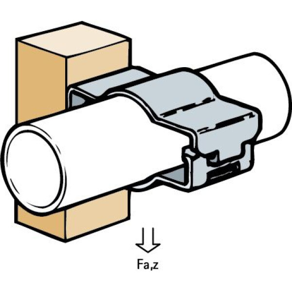Britclip Locking Conduit Clip 20-22mm - Image 3