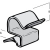 Britclip Cable Flange Clip for 2-4mm Flange - Image 2