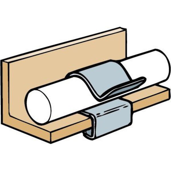 Britclip Cable Flange Clip 2-4mm/19-24mm - Image 3