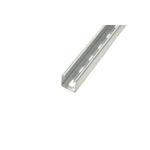 41x41mm Heavy Slotted Channel HOT DIP GALV 6m