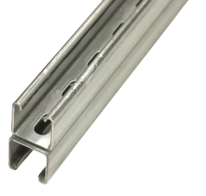 41x41mm Back to Back Slotted Channel HDG 6 Metre