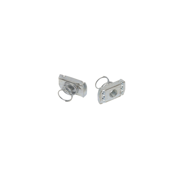 M8 Short Spring Channel Nuts BZP