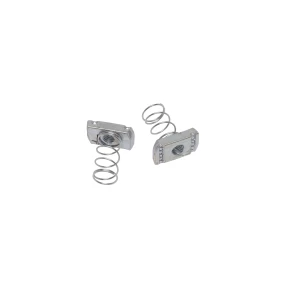 M8 Channel Nuts Long Spring (galvanised finish)