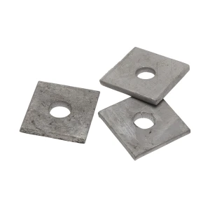 Kora M12 Channel Square Plate Washers 5mm Thick HDG