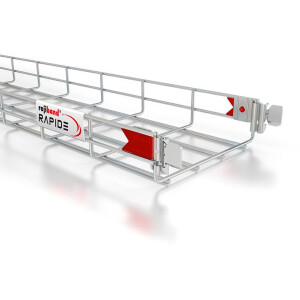 60512150 150x65mm Pemsa Rejiband Rapide Wire Basket 3m - Silver