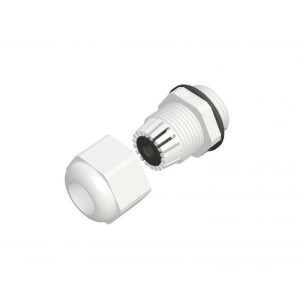 PVC stuffing gland 20mm white
