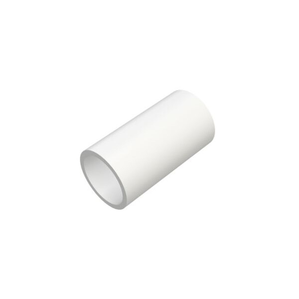 20mm White PVC Coupler