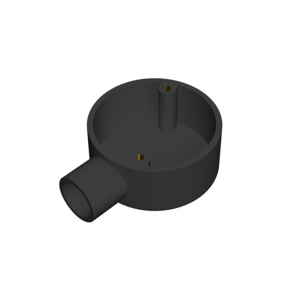 20mm Black PVC Terminal Box