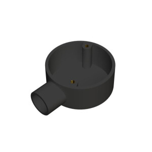 25mm Black PVC Terminal Box