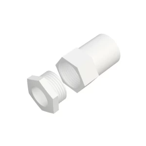 20mm White PVC Female Adaptor