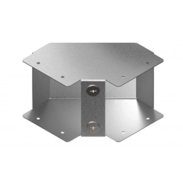 Metsec Cable Trunking PG 100x50mm 90 Deg Int Cover Bend 2C