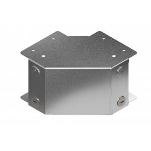 Metsec Cable Trunking PG 150x150mm 90deg Ext Cover Bend