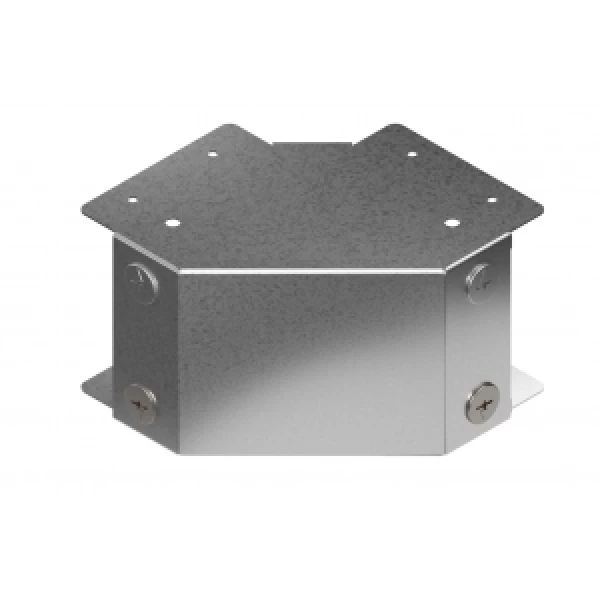 Metsec Cable Trunking PG 150 x 150mm 90deg External Cover Bend