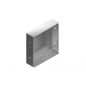 Metsec Cable Trunking Stop End PG 100x50mm