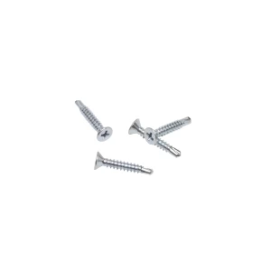 DF3-CSK 4.8x25 BZP CSK Pozi Self Drill Screws