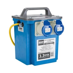 3.3Kva Step-Up Transformer (2x16A 240v outlets)