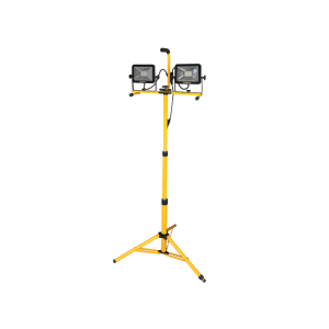 LED Double Tripod Site Light 110v 3600 Lumens