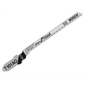 Bosch T101AO Jigsaw Blades (Pack of 5) Wood Cutting