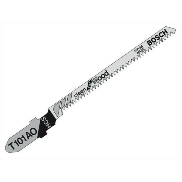 Bosch T101AO Jigsaw Blades (Pack of 5) Wood Cutting