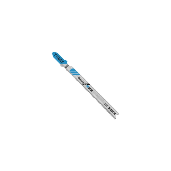 Bosch T118EOF Jigsaw Blade (Pack of 5) Thin Metal Cutting