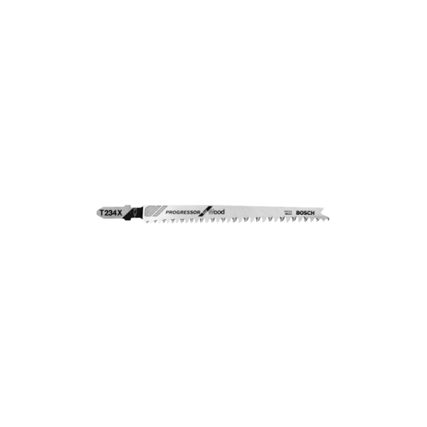 Bosch T234X Jigsaw Blades (Pack of 5) Wood Cutting