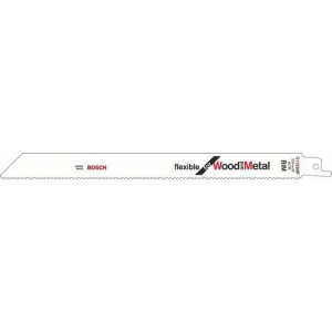 Bosch S1122HF Sabre Saw Blades (5) - 225mm Long - Metal/Wood