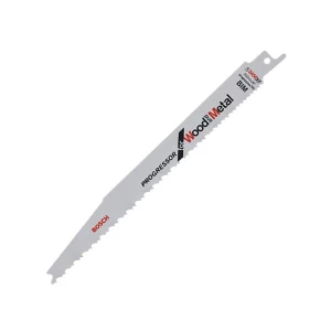 Bosch S3456XF Sabre Saw Blades (5) - 200mm Long - Metal/Wood