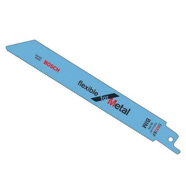Bosch S922EF Sabre Saw Blades (5) 150mm Long - Metal Cutting