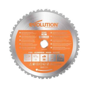 255mm 28T Rage 3 Multipurpose TCT Blade