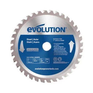 180mm 36T Evolution TCT Steel Cutting Blade