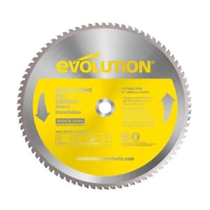 355mm 90T Evolution TCT Stainless Steel Cutting Blade
