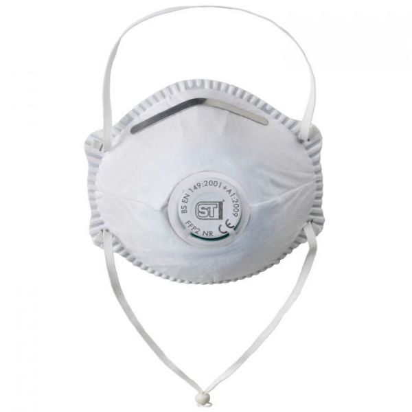 FFP2V Disposable Valved Mask Box of 10
