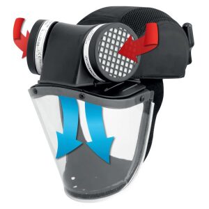 JSP Powercap CAE602-941-100 Active IP 8hr Multi Plug Black