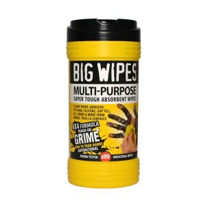Industrial Black Top Wipes Tub of 80