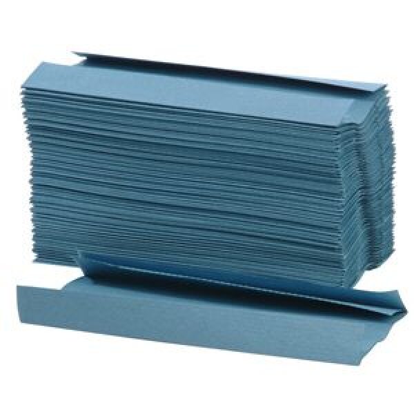 C Fold Paper Hand Towels Blue (2560)