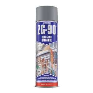 ZG-90 Cold Zinc Galvanising Spray Paint 500ml - Silver