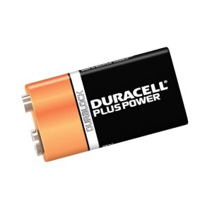 9V Duracell Plus Batteries 9V (Pack Of 2)