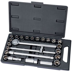 1/2" Drive 25 Pce Socket Sets