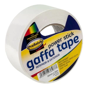 50mmx50m White Gaffa (Duct) Tape