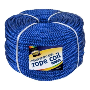 6mm x 220m Blue Polypropylene Rope