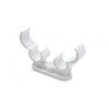 Talon 15mm Double Pipe Clips Round Base - Image 2